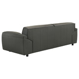 Buxton Leather Upholstered Sofa Set