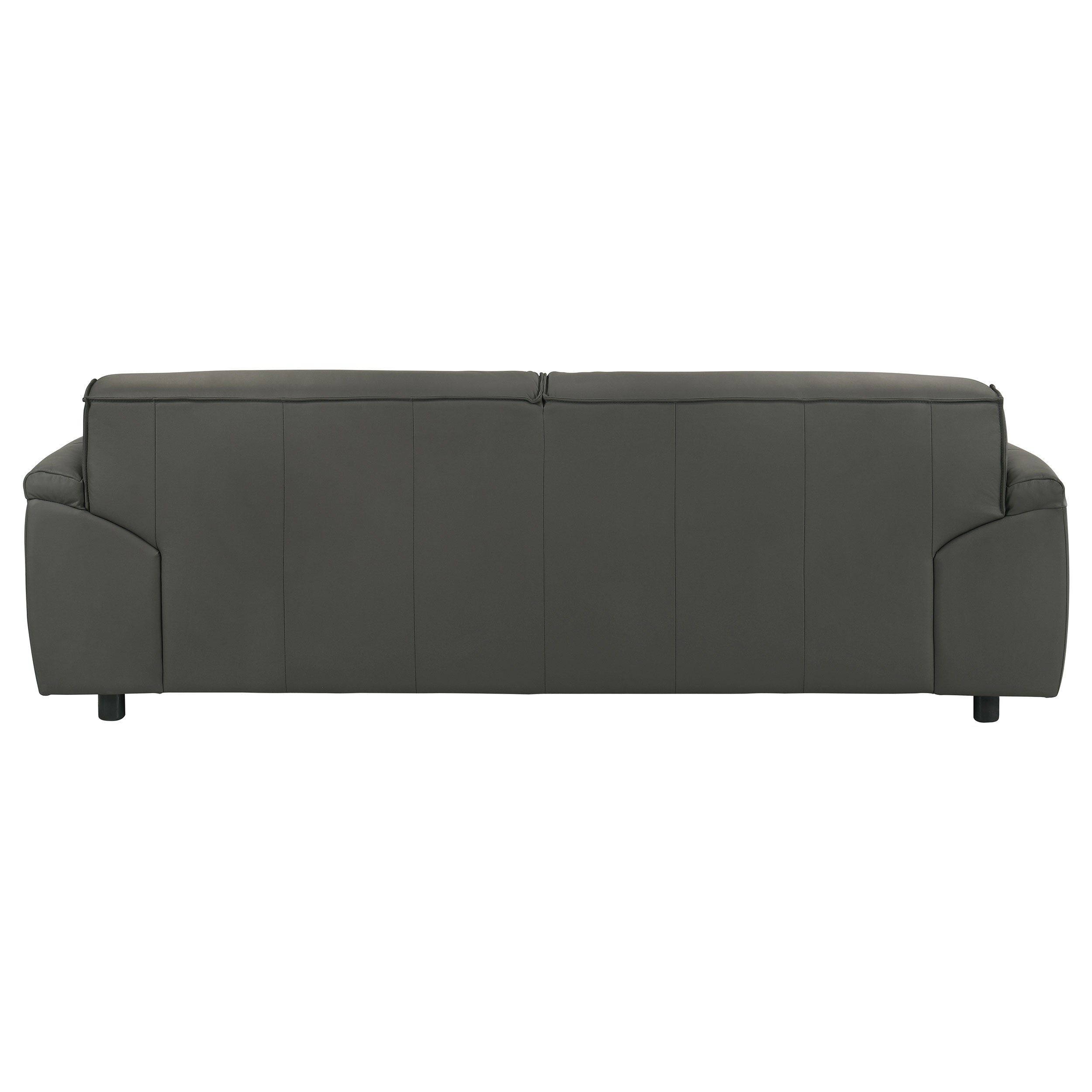 Buxton Top Grain Leather Upholstered Sofa
