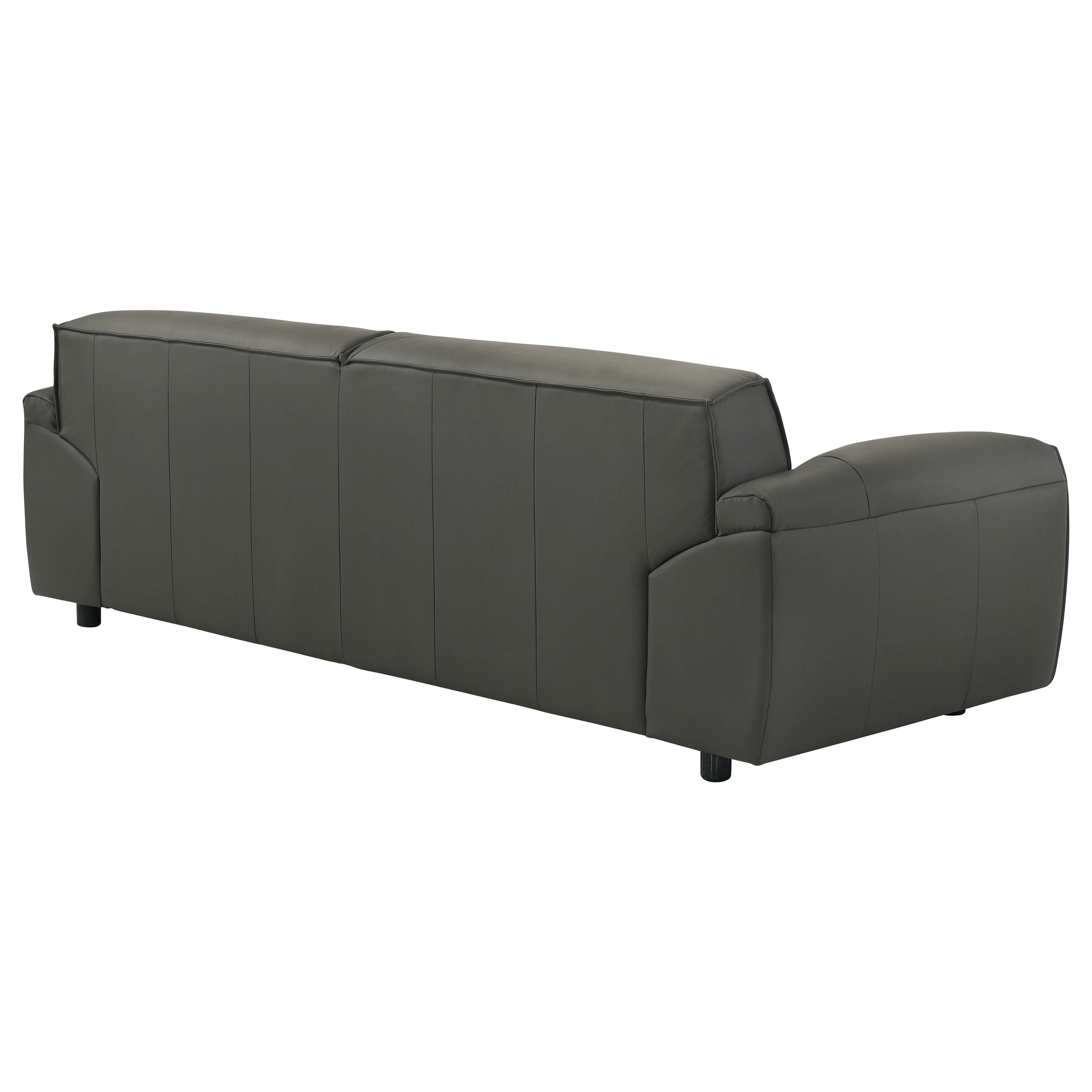 Buxton Top Grain Leather Upholstered Sofa