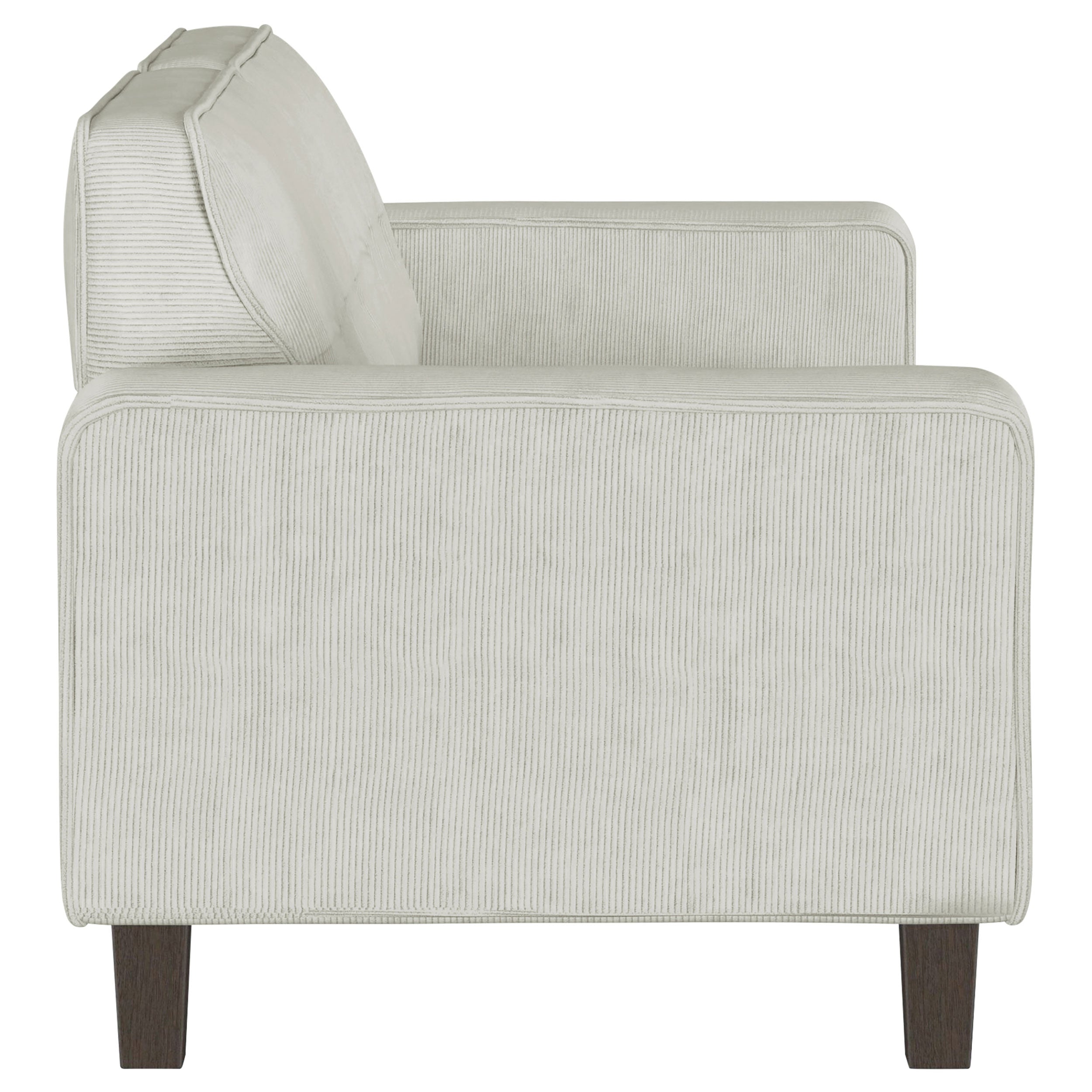 Deerhurst Upholstered Track Arm Sofa Set Greige