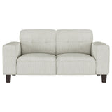 Deerhurst Upholstered Track Arm Sofa Set Greige