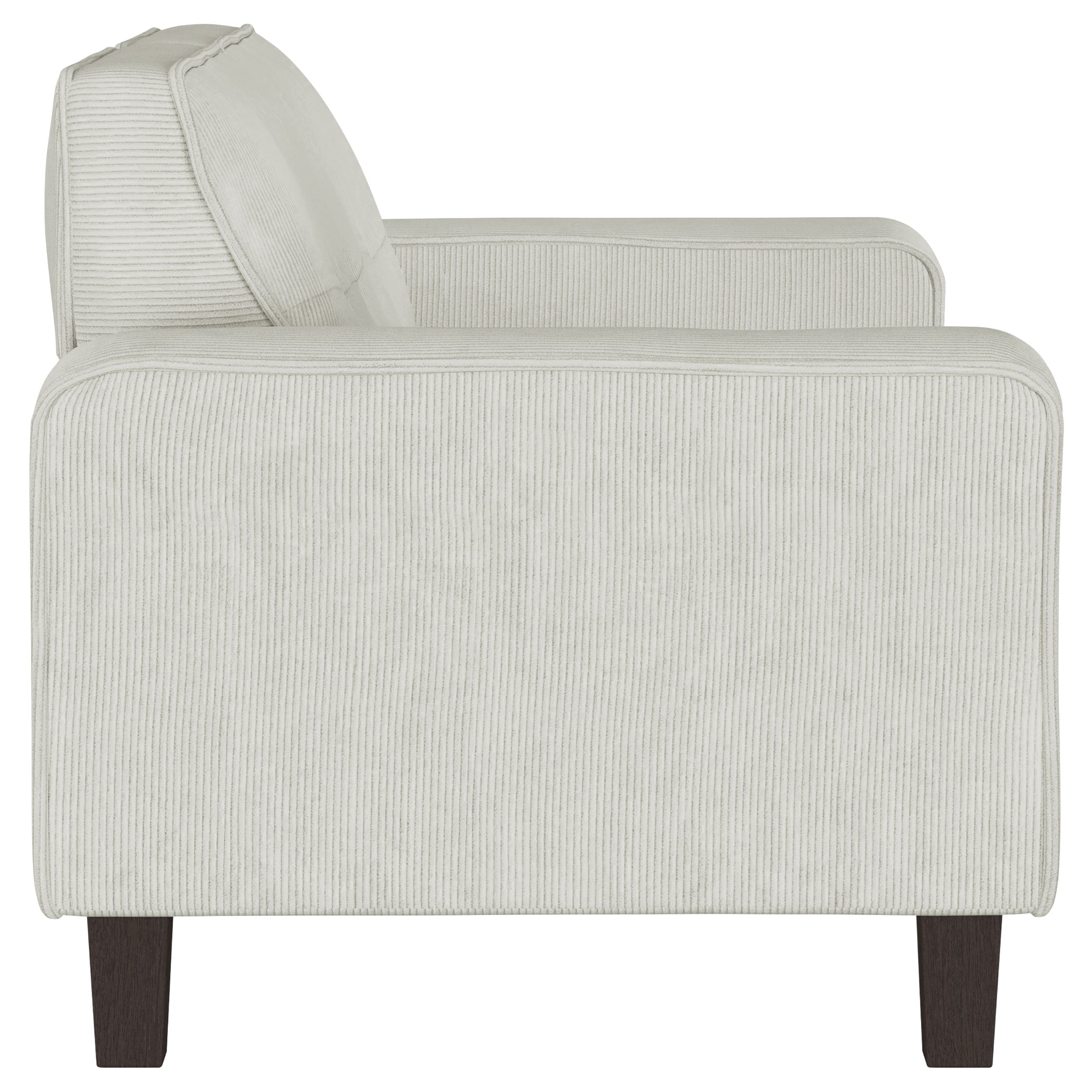 Deerhurst Upholstered Track Arm Sofa Set Greige