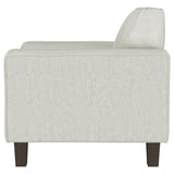 Deerhurst Upholstered Track Arm Tufted Accent Chair