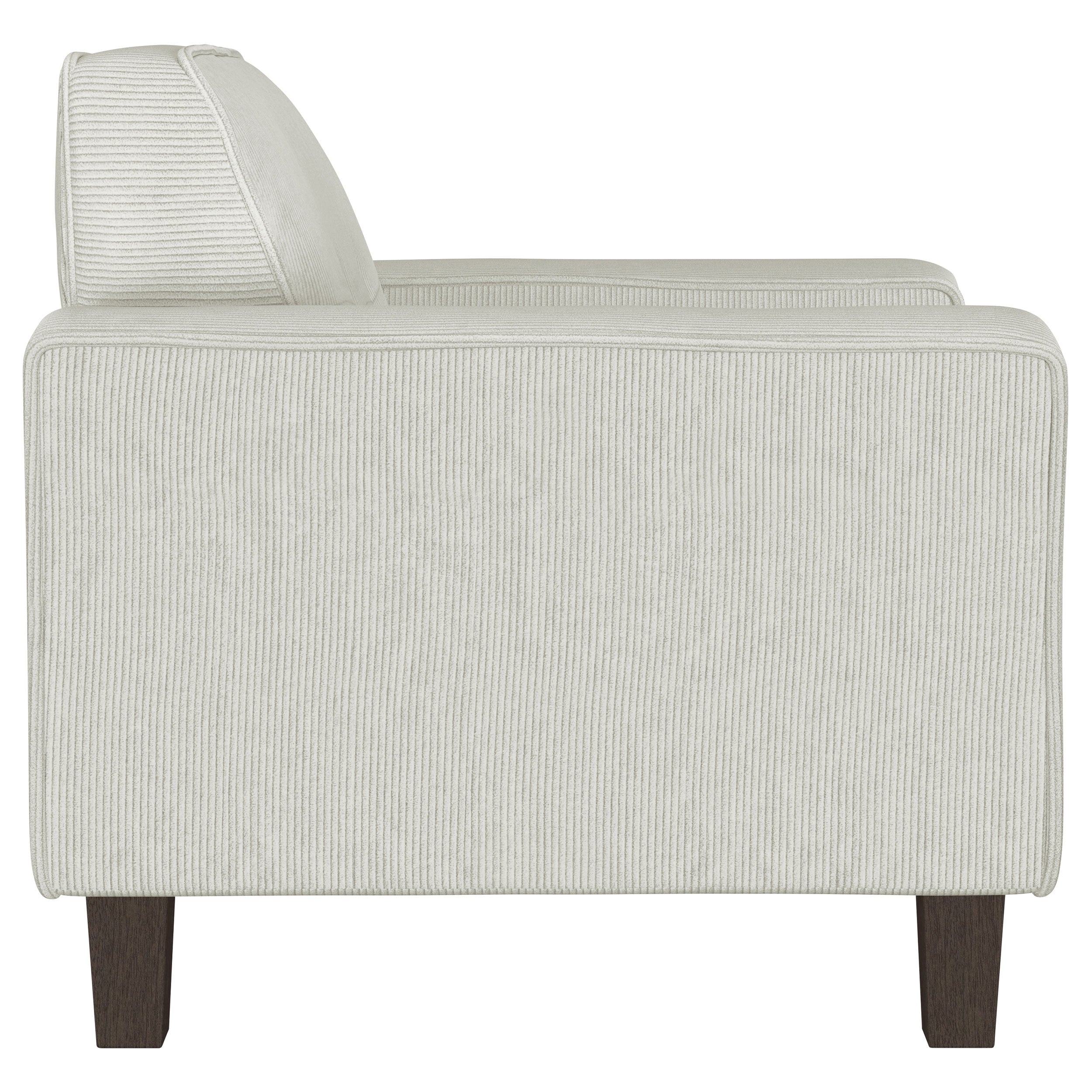 Deerhurst Upholstered Track Arm Tufted Accent Chair