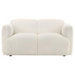 Dorset Fabric Upholstered Round Track Arm Loveseat