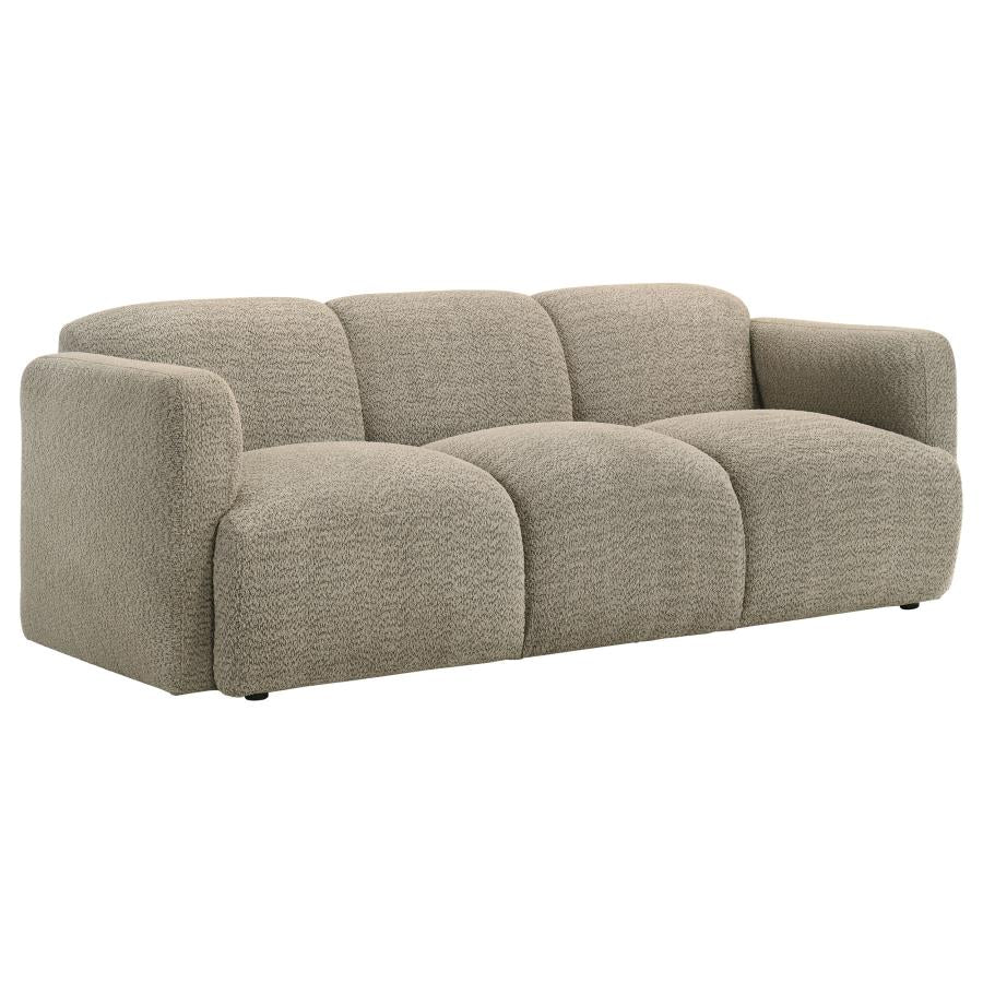 Dorset Upholstered Round Track Arm Sofa Set