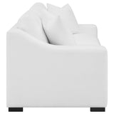 Ashlyn Upholstered Sloped Arm Sofa Set