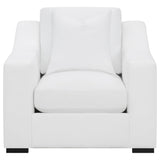 Ashlyn Upholstered Sloped Arm Sofa Set