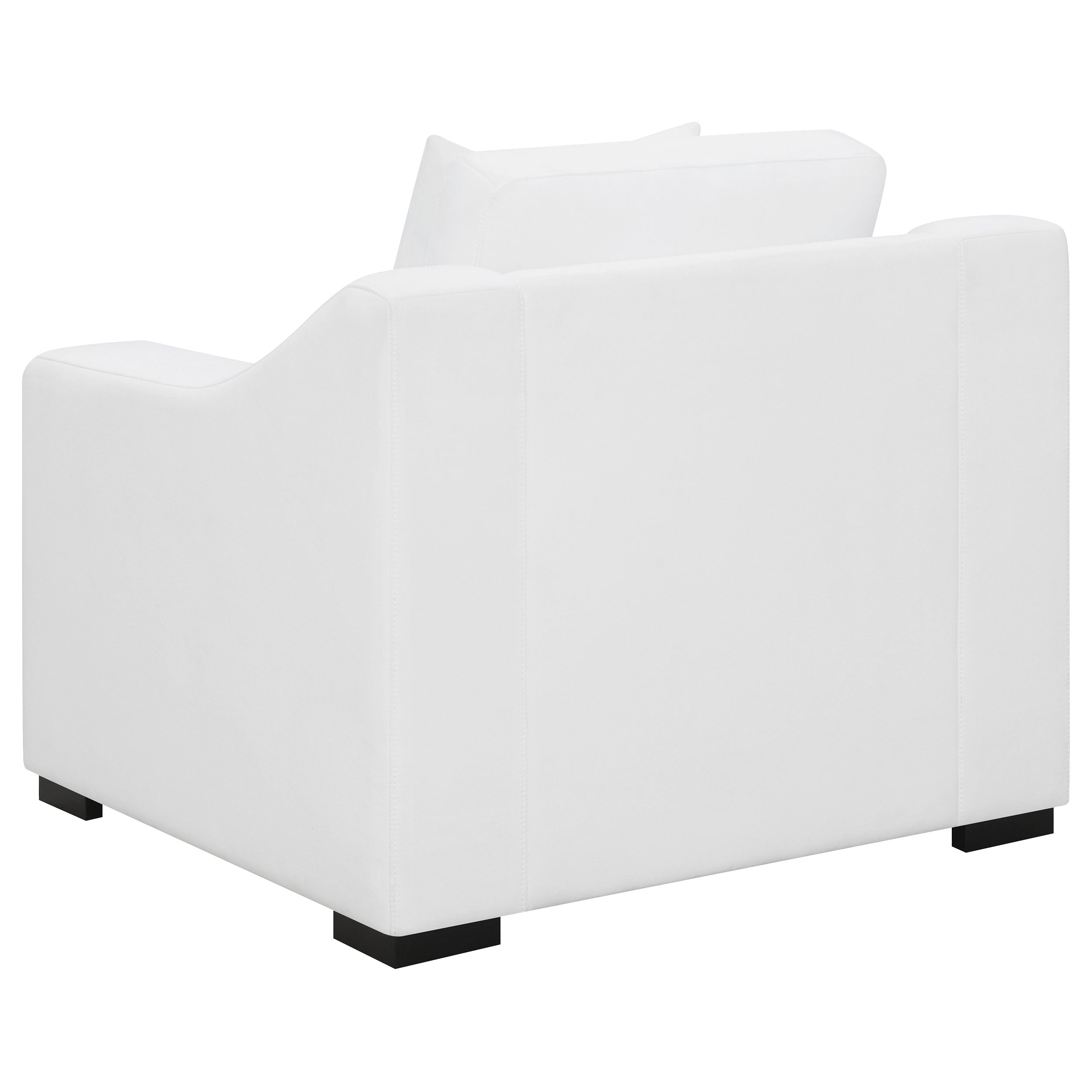 Ashlyn Upholstered Sloped Arm Sofa Set