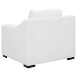 Ashlyn Upholstered Sloped Arm Sofa Set