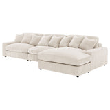 Blaine Upholstered Reversible Chaise Sectional Sofa