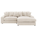 Blaine Upholstered Reversible Chaise Sectional Sofa