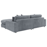 Blaine Upholstered Reversible Chaise Sectional Sofa