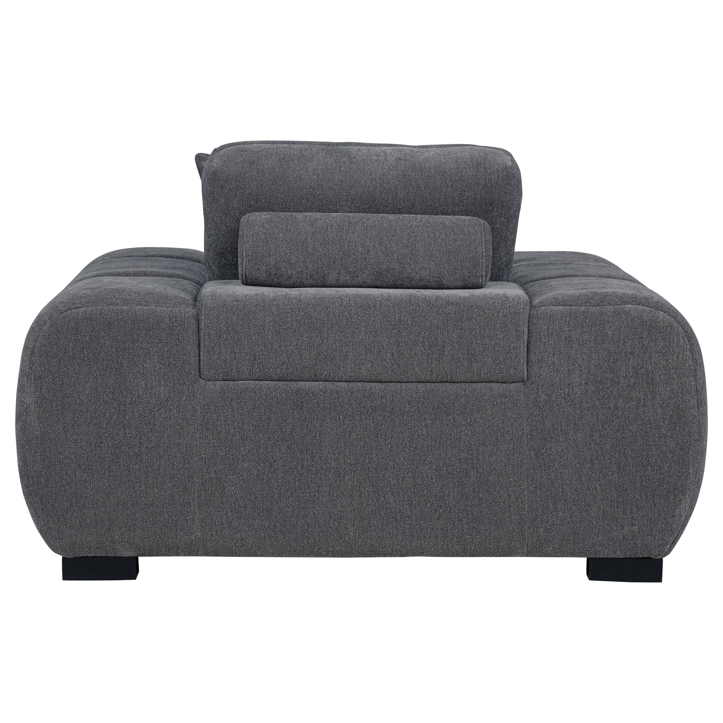 Octavia Upholstered Track Arm Accent Chair