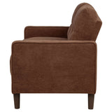 Bowen II Fabric Upholstered Track Arm Loveseat