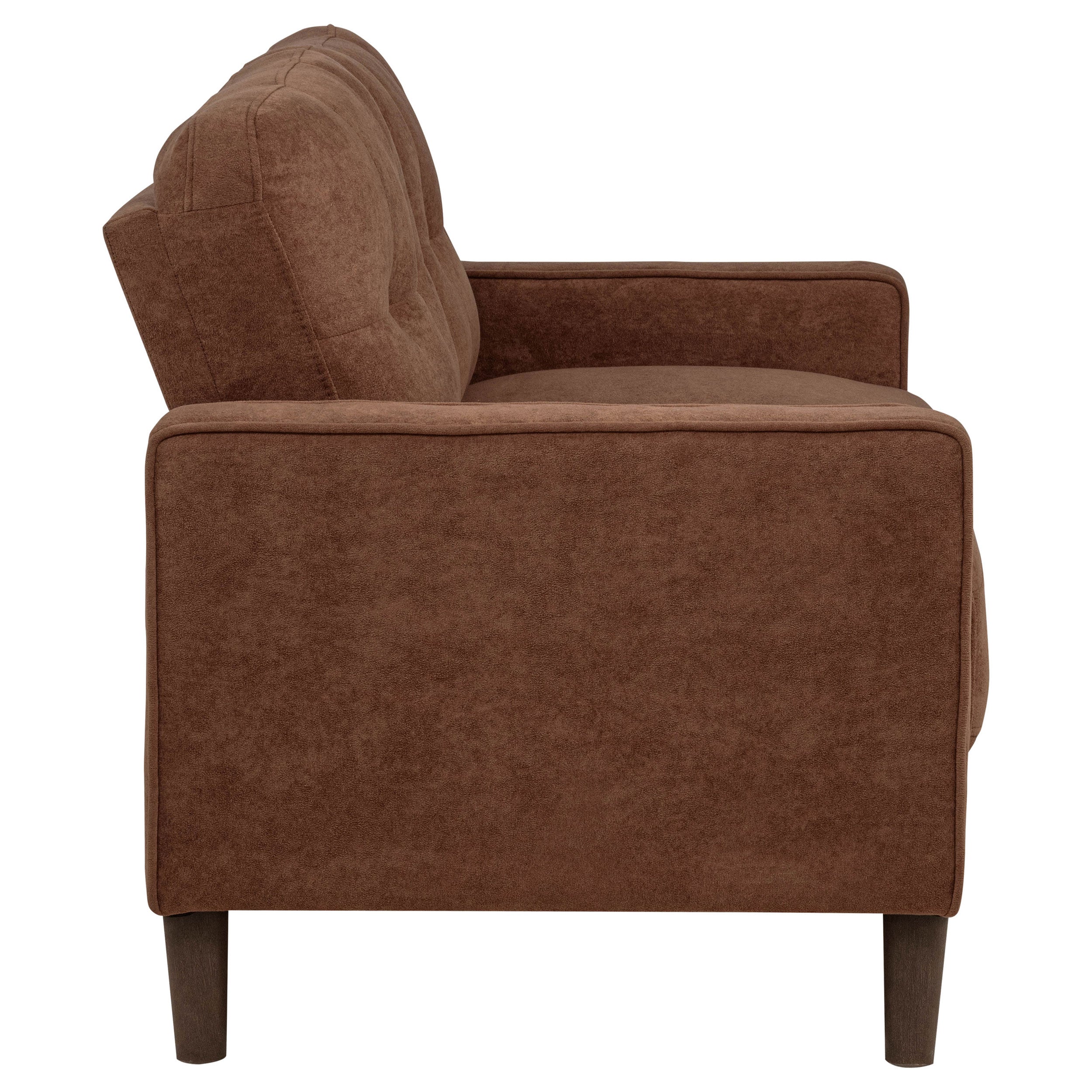 Bowen II Fabric Upholstered Track Arm Loveseat