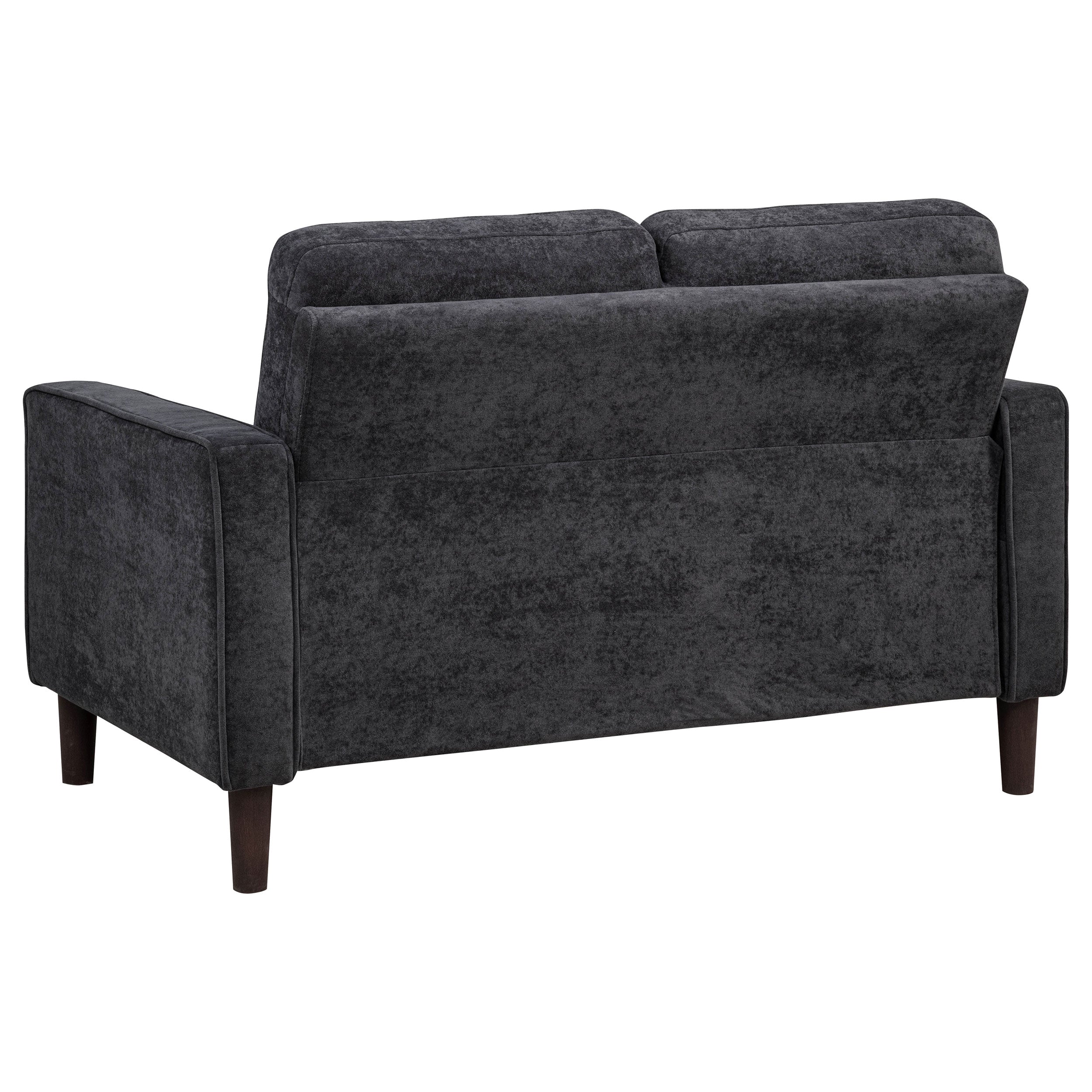 Bowen II Fabric Upholstered Track Arm Loveseat