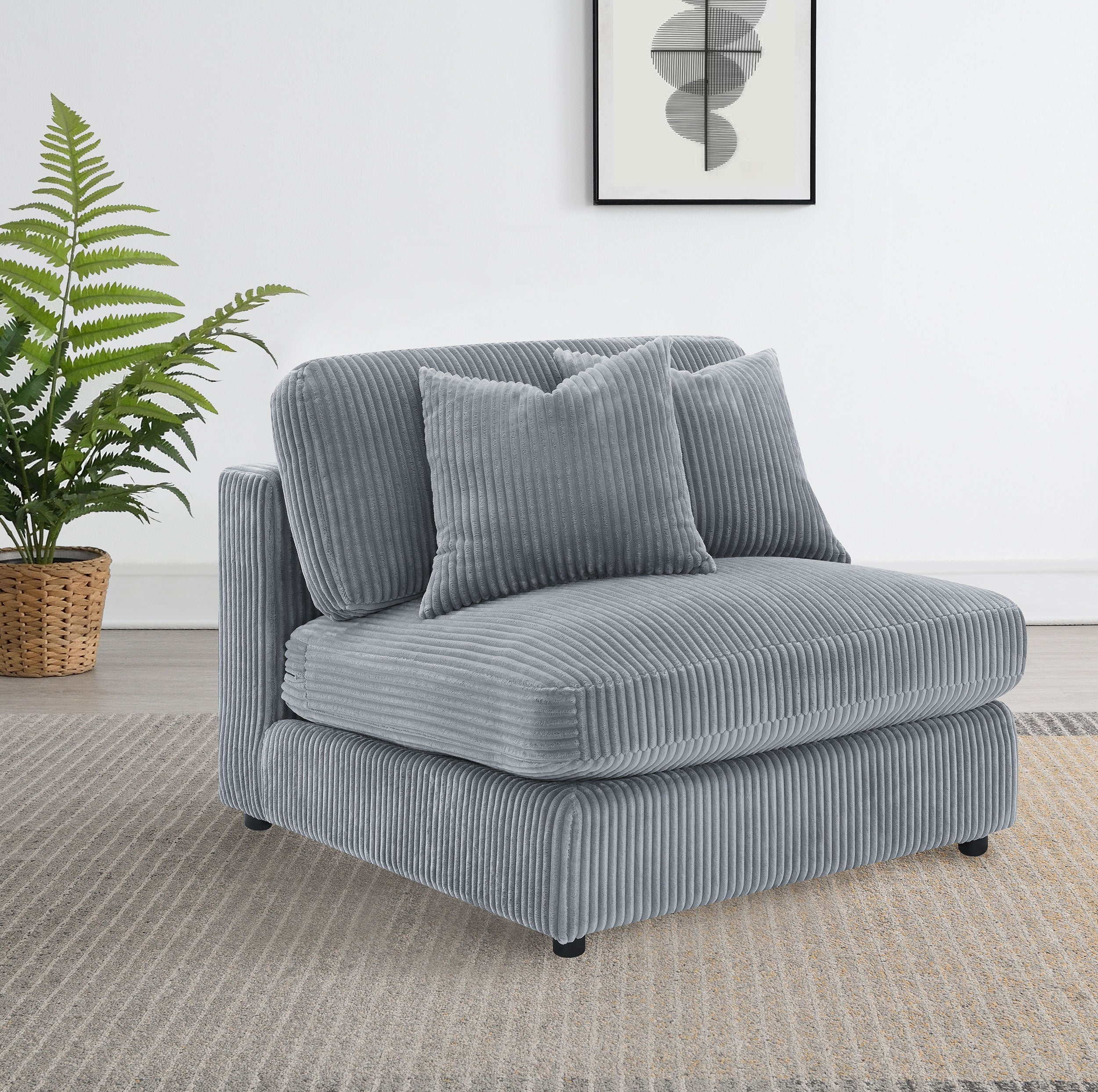 Blaine Upholstered Armless Chair