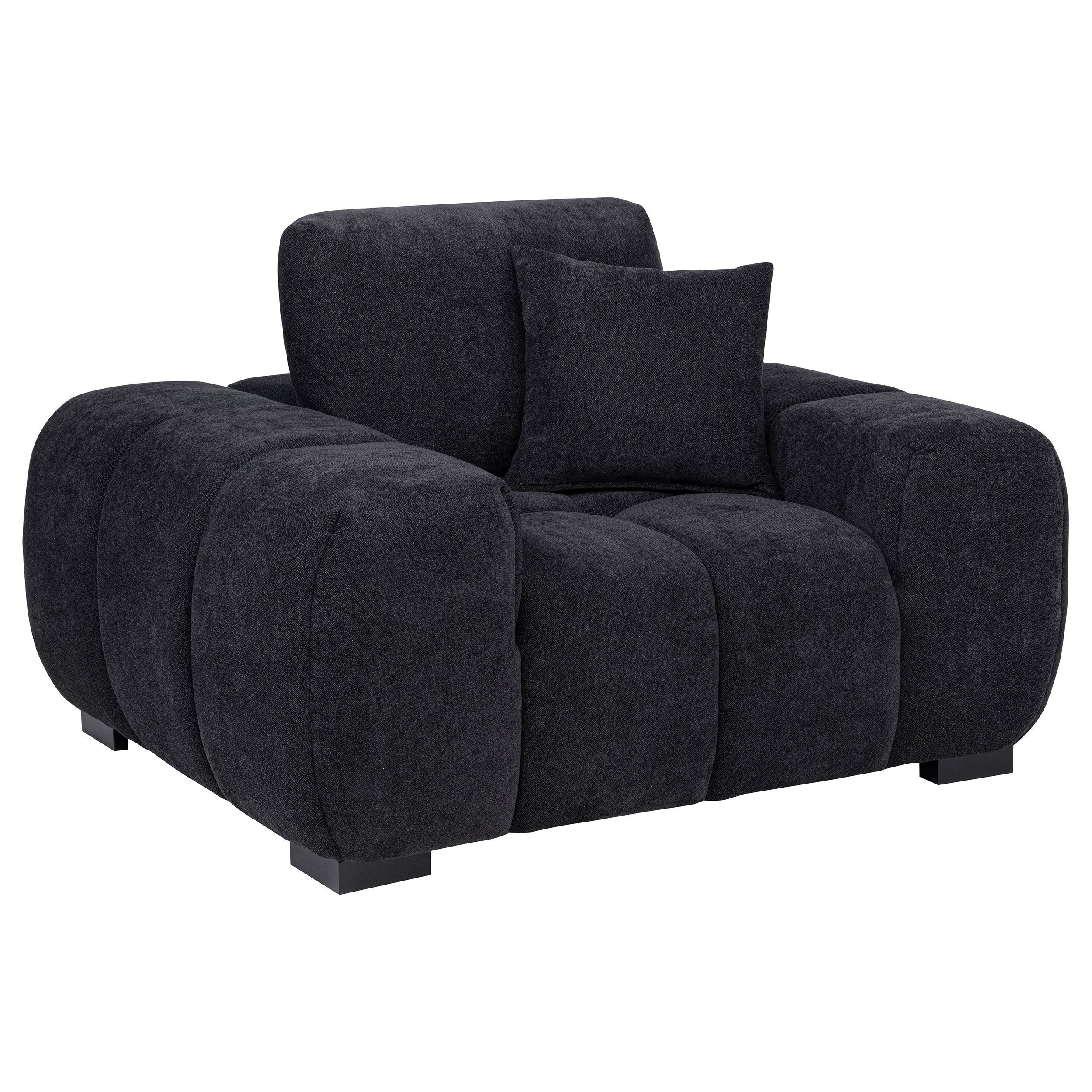 Octavia Upholstered Track Arm Accent Chair