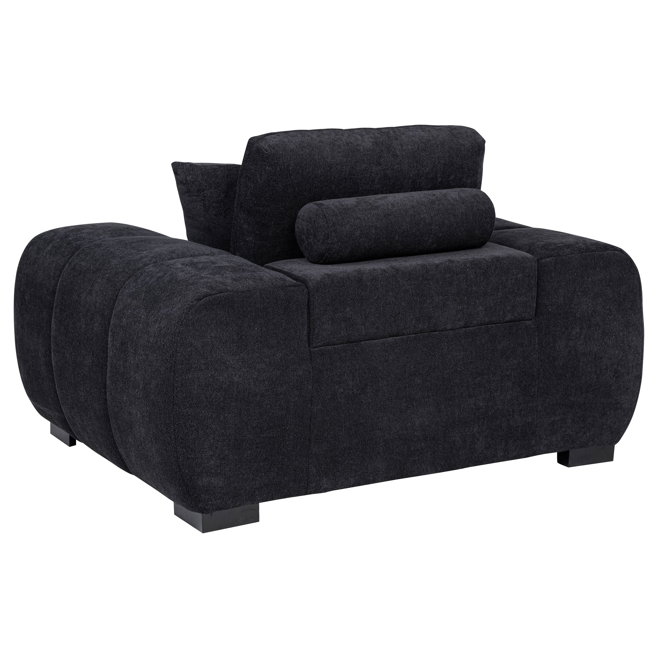 Octavia Upholstered Track Arm Accent Chair