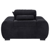 Octavia Upholstered Track Arm Accent Chair