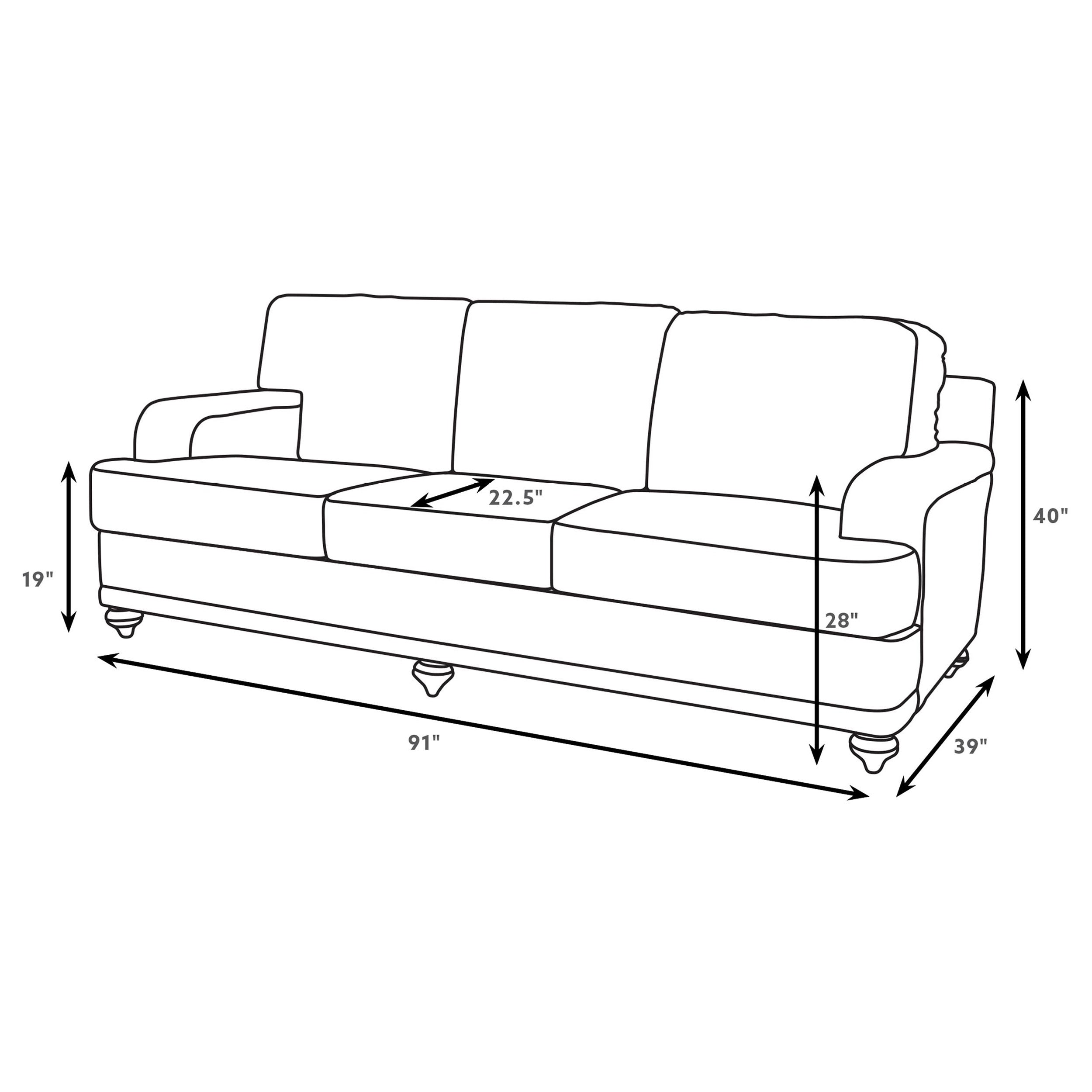 Glenn Upholstered Sofa Set