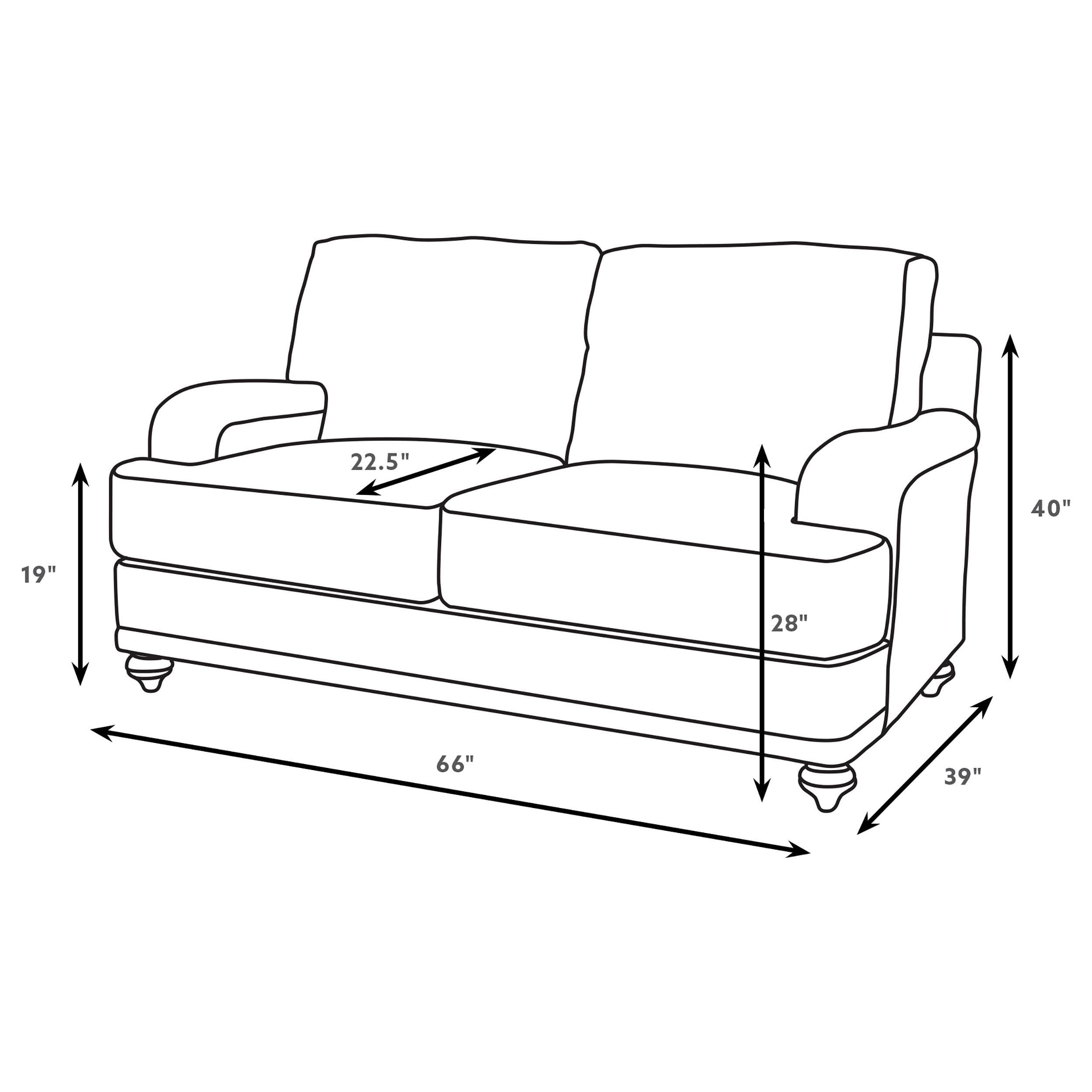 Glenn Upholstered Sofa Set