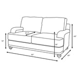 Glenn Upholstered Sofa Set