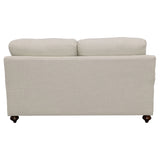 Glenn Upholstered English Arm Loveseat