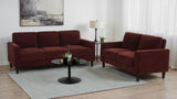 Ruth Upholstered Track Arm Sofa Set