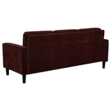 Ruth Upholstered Track Arm Sofa Set