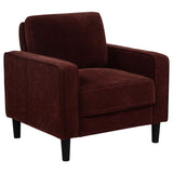 Ruth Upholstered Track Arm Sofa Set
