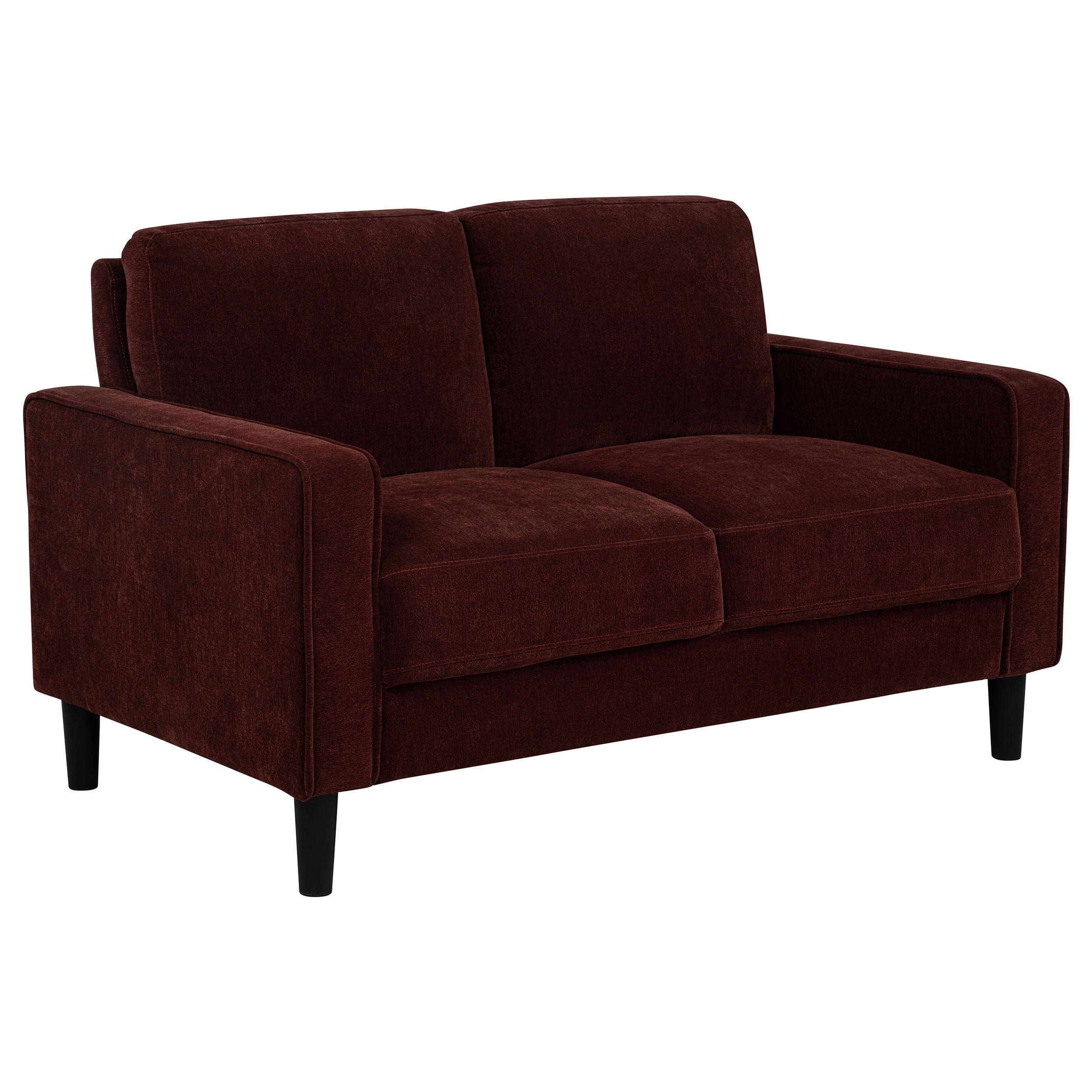 Ruth Upholstered Track Arm Loveseat