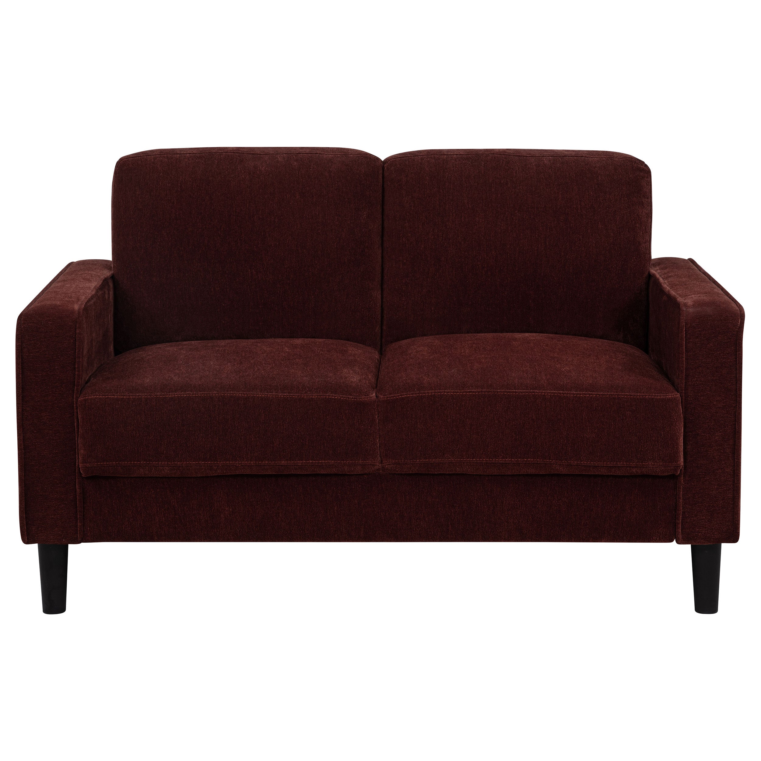 Ruth Upholstered Track Arm Loveseat