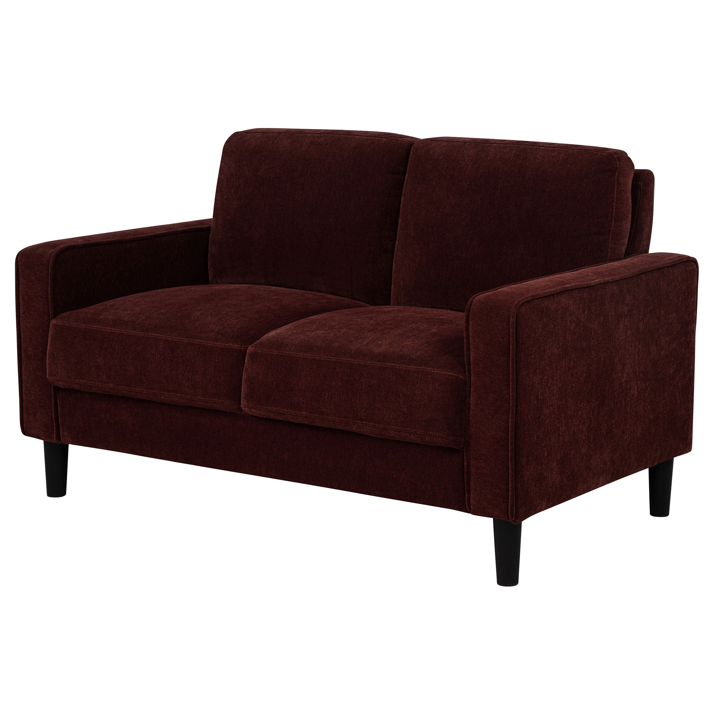 Ruth Upholstered Track Arm Loveseat