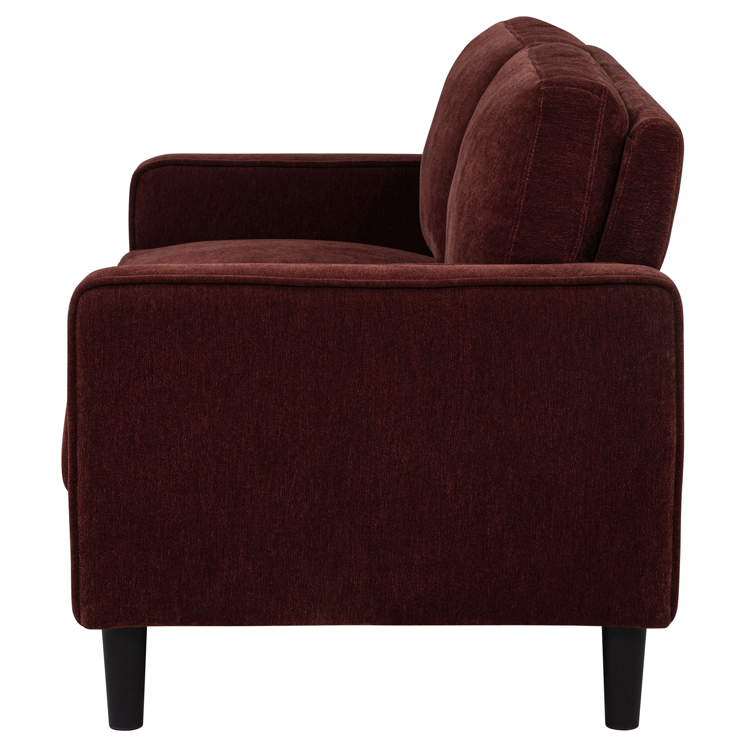 Ruth Upholstered Track Arm Loveseat