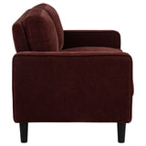 Ruth Upholstered Track Arm Loveseat
