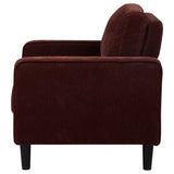 Ruth Upholstered Track Arm Accent Chair