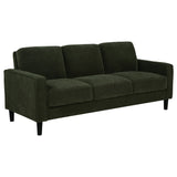 Ruth Upholstered Track Arm Sofa Set