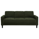 Ruth Upholstered Track Arm Sofa Set
