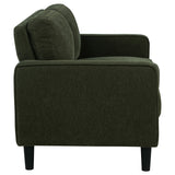 Ruth Upholstered Track Arm Sofa Set