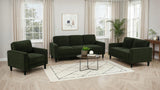 Ruth Upholstered Track Arm Sofa Set