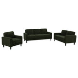 Ruth Upholstered Track Arm Sofa Set