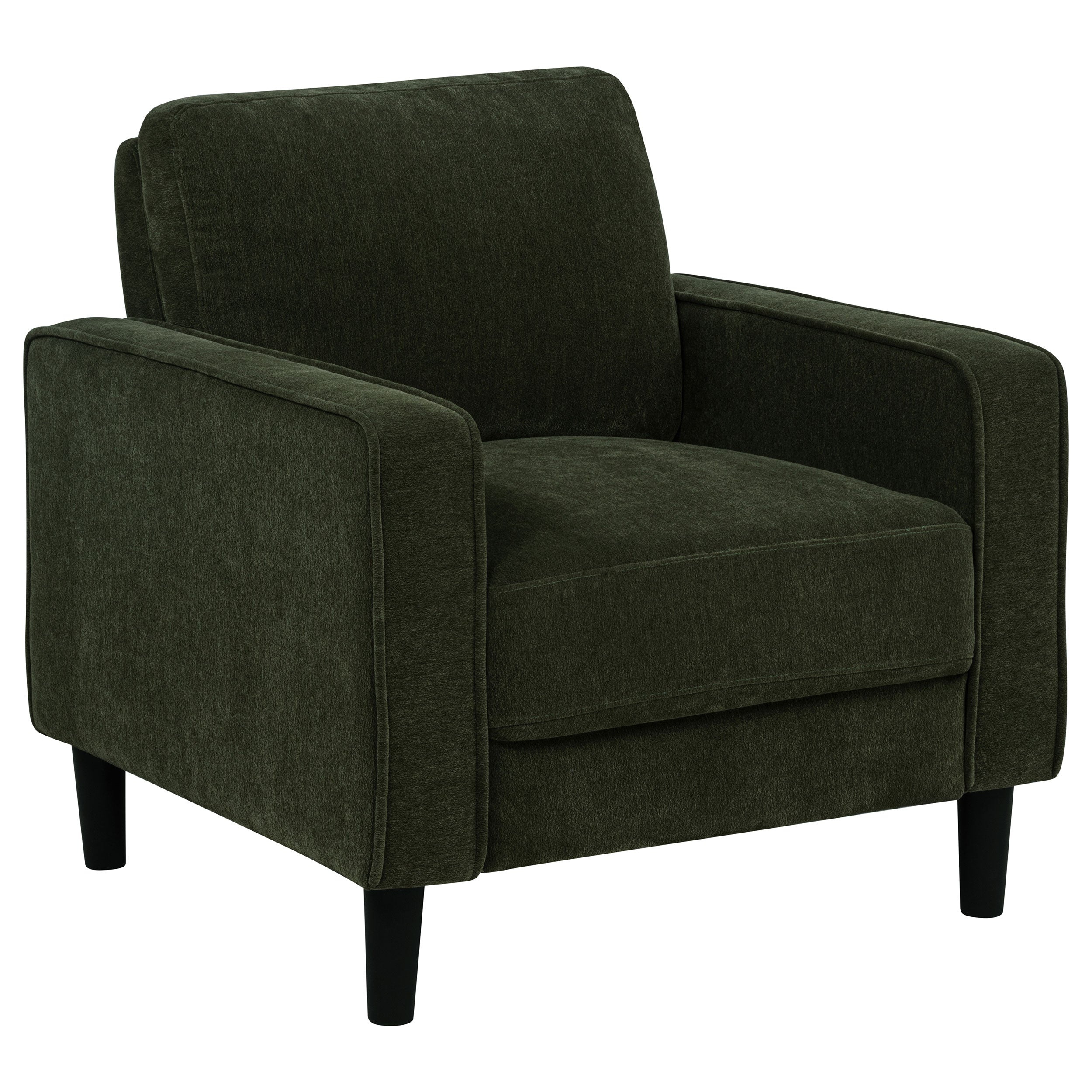 Ruth Upholstered Track Arm Sofa Set