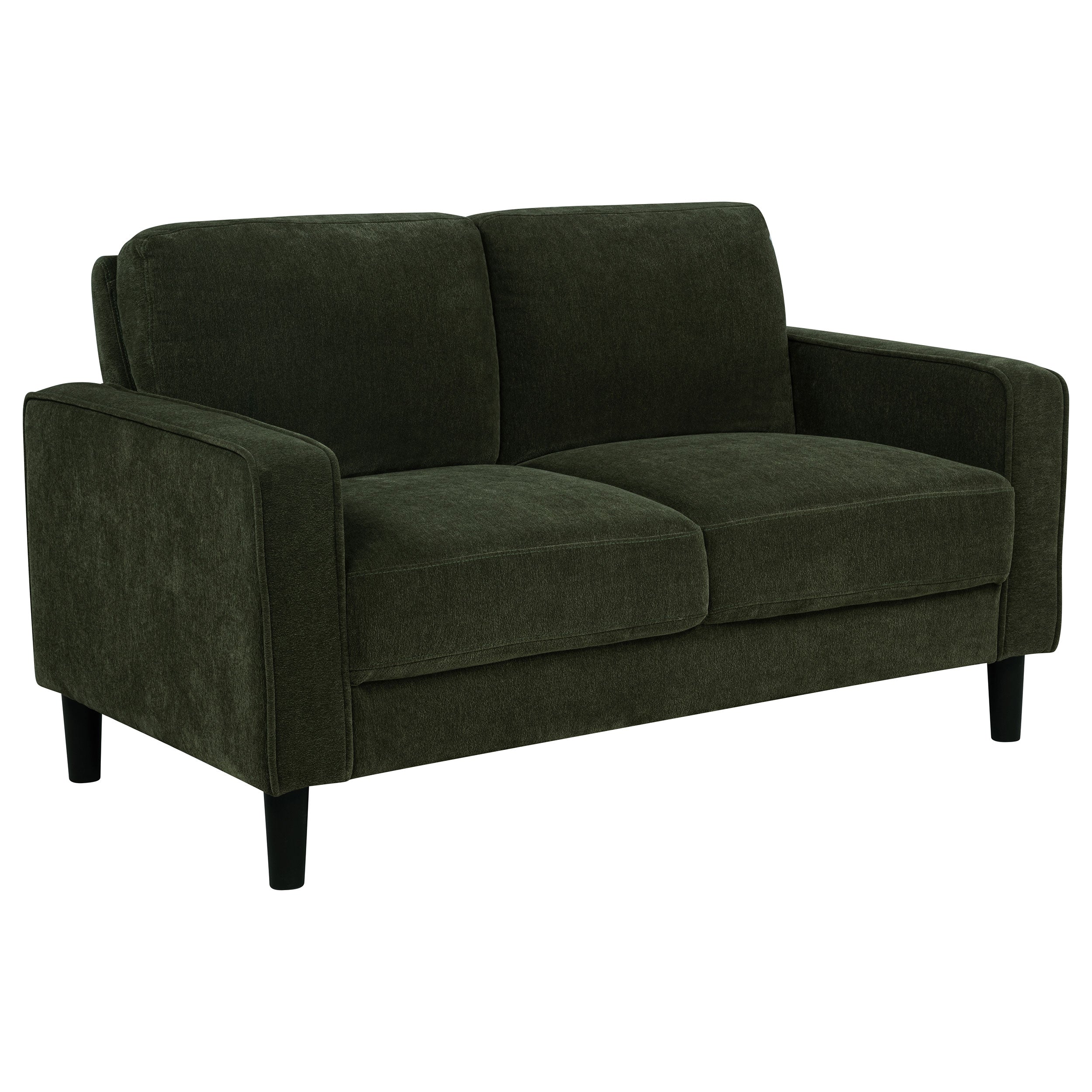 Ruth Upholstered Track Arm Loveseat