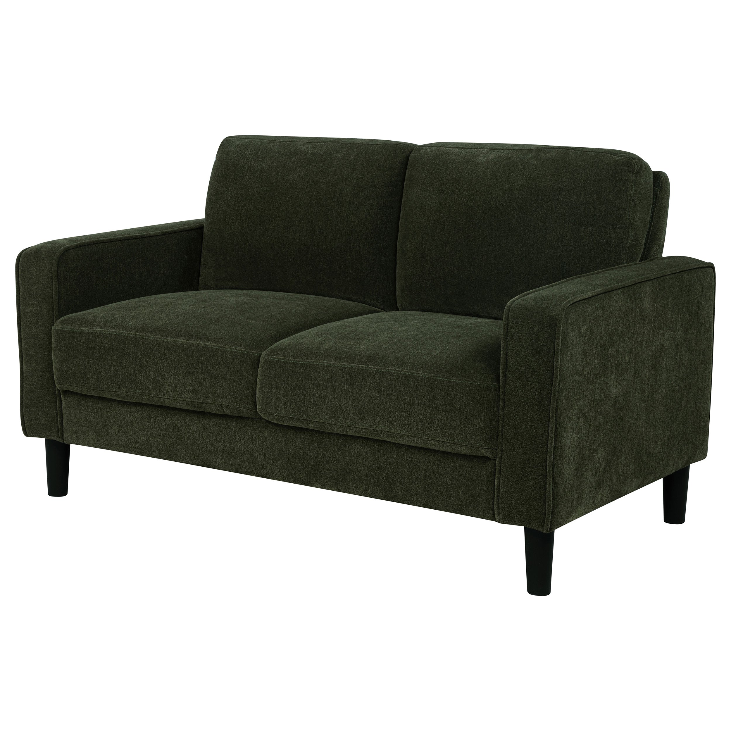 Ruth Upholstered Track Arm Loveseat