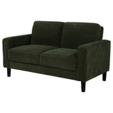 Ruth Upholstered Track Arm Loveseat