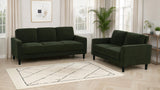 Ruth Upholstered Track Arm Loveseat