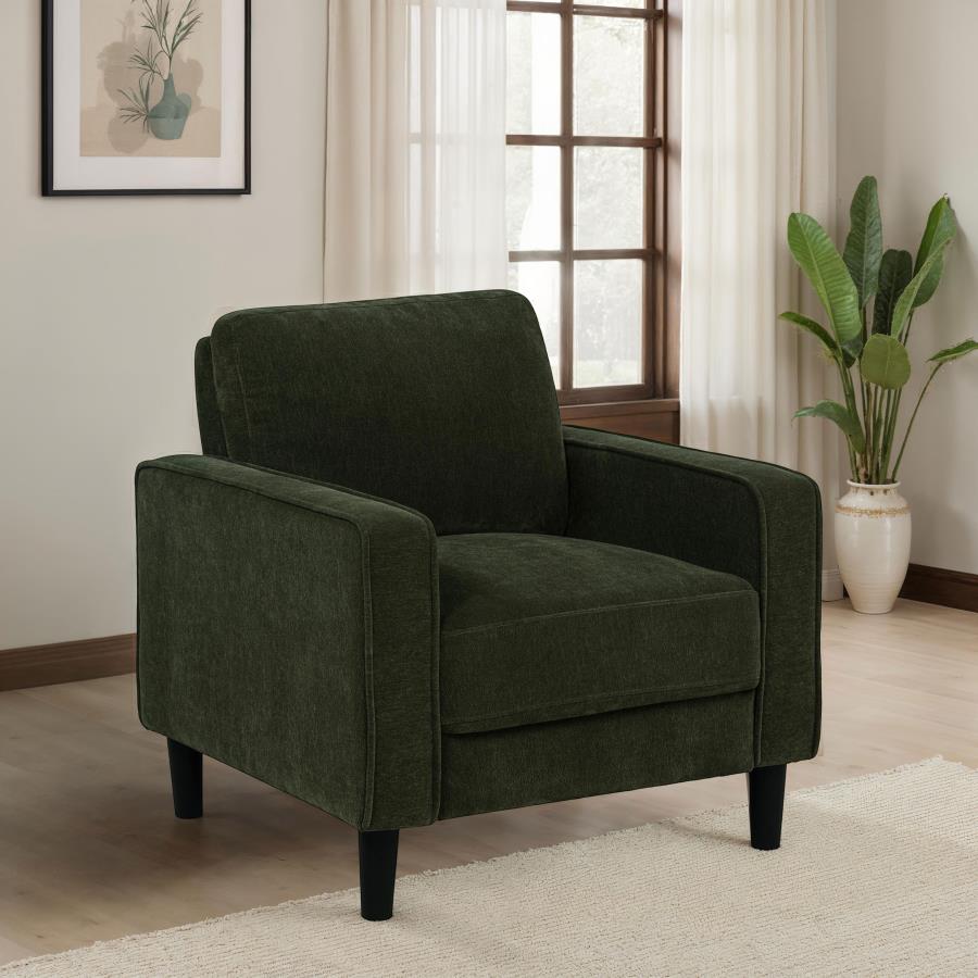 Ruth Upholstered Track Arm Accent Chair