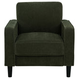 Ruth Upholstered Track Arm Accent Chair